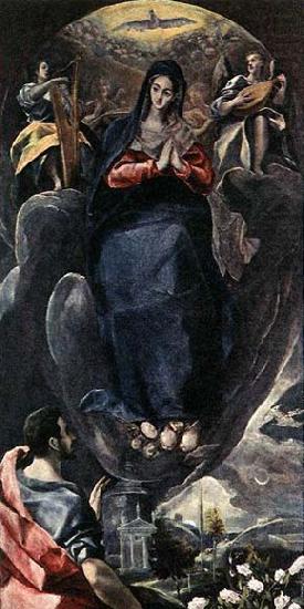 The Virgin of the Immaculate Conception and St John, GRECO, El